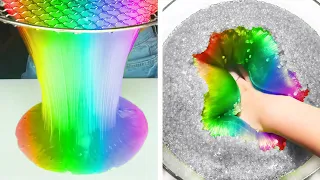 Oddly Satisfying Slime ASMR No Music Videos - Relaxing Slime 2022 - 43