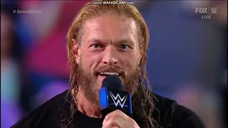 Edge Attacks Seth Rollins WWE Smackdown 23rd July 2021