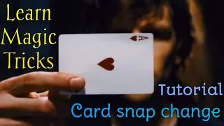 Now you see me snap card change || tutorial