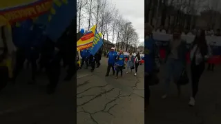 Первомайское шествие ЛДПР в ЕАО 2019 год!