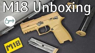 Unboxing the Sig Sauer M18!