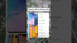 Apple iPhone XR vs Samsung Galaxy S10