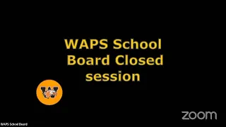 WAPS School Board Meeting - 2023-06-08