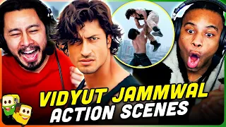 VIDYUT JAMMWAL Action Scenes REACTION w/ @fikshunthesamurai | Commando 3 & Commando 2