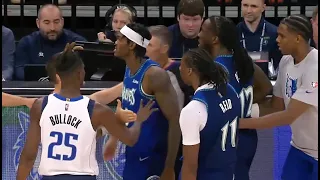 Luka Doncic makes a FOOL out of Taurean Prince but gets LOCKED UP as he talks TRASH 😰