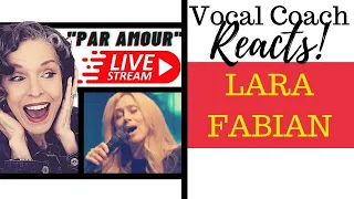 LIVE REACTION Lara Fabian "Par Amour" Piano Voix LIVE | Vocal Coach Reacts & Deconstructs