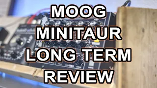 Moog Minitaur // Long term review // To keep or not to keep (GAS)?