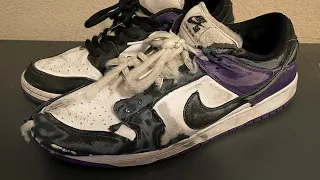 Nike Dunks Shoe Review and Skate Test (Court Purple)