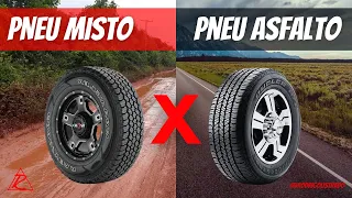 PNEU DE ASFALTO X PNEU MISTO