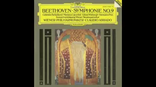 Silent Tone Record/ベートーヴェン：交響曲9番「合唱」/クラウディオ・アバド指揮ウィーン・フィルハーモニー管弦楽団、ガブリエラ・ベニャチコヴァー、マルヤーナ・リポフシェク