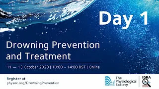 Drowning Prevention Research Online Meeting - Wednesday, 11 October 2023