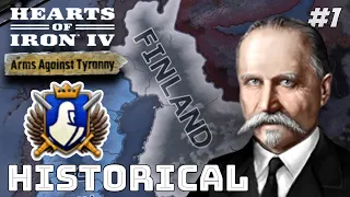 Finland Needs You! (And More Manpower!) Hoi4 - Arms Against Tyranny, Finland (Historical) #1