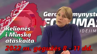 Geros kaimynystės forumas | Kelionės į Minską ataskaita | 2022 05 08 - 11