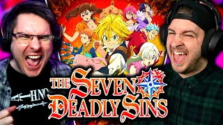 THE SEVEN DEADLY SINS Opening 1-9 REACTION | Anime OP Reaction