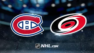 Aho, Ward power Hurricanes to 3-1 victory on home ice