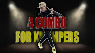 Krump Dance Tutorial - 4 Basic combo - Practice training [ Drill ]