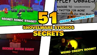 51 SECRETS and REFERENCES In Shovelware Studios!