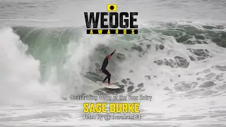 Sage Burke 5 - Boardriding Wave of the Year Entry - Wedge Awards 2021
