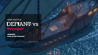 Pillars of Eternity 2 Deadfire - Defiant vs (Voyager) The Alisio - Path of the Damned