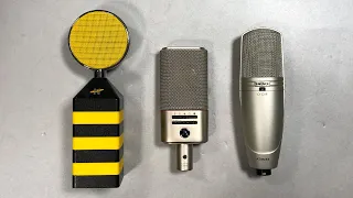 Neat King Bee vs. Shure KSM44a vs.  Austrian Audio OC818 vs.  Neumann U87 Ai