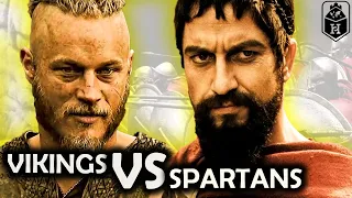 Epic Battle: VIKINGS vs SPARTANS - Who Would Win? #vikings #spartans