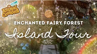 ENCHANTED FAIRY FOREST ISLAND TOUR | Animal Crossing New Horizons