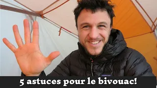 5 astuces pour le bivouac