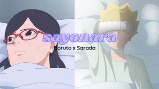 Boruto x Sarada Uchiha - Borusara AMV | Sayonara I love you