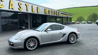 2006 PORSCHE CAYMAN 3.4 S Manual 987 Coupe Manual for sale at Castle Motors