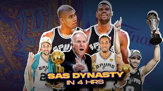 4 Hours Of The San Antonio Spurs Dynasty Being ELiTE in The NBA Finals 😲