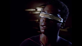 Star Trek TNG -- Geordi Wishes to See Normally