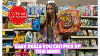 CVS HAUL 2/19-2/25  | EASY DEALS YOU CAN PICK UP THIS WEEK