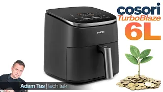 COSORI TurboBlaze 6.0L Air Fryer Review: Crispy Perfection on a Budget!