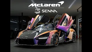 MCLAREN SENNA DETAIL VIEW and NIGHT DRIVE