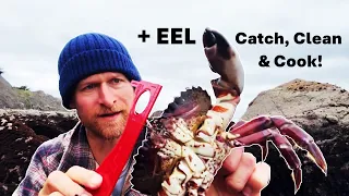 Coastal Forage SF Bay Area: Catch Clean Cook EEL & Crab