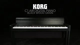 Korg C1 Air Digital Piano, Black Wood Grain | Gear4music demo