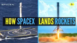 How Spacex Rockets Work ( Landing Technology Explained)