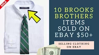10 Brooks Brothers Clothing Items That Sold On Ebay For $50+