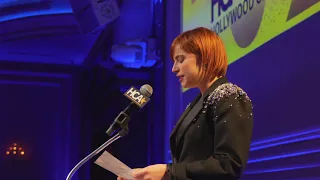 2020 HCA Awards - Jessie Buckley accepts Best Original Song