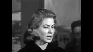 Ingrid Bergman wins the coveted NY Film Critics Circle Award for her role in Anastasia. 1956.