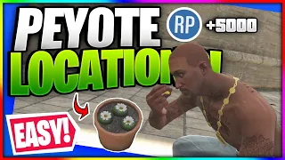 *EASY* ALL Peyote Plant Locations! (GTA Online)