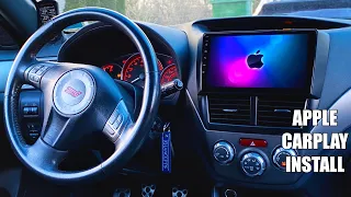 The ULTIMATE Subaru Android Headunit w/ Apple CarPlay Install