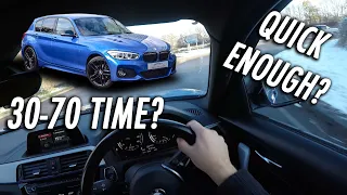 2018 BMW 116D DRIVING POV/REVIEW // TOO SLOW?