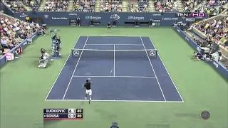 Joao Sousa's amazing shots vs Novak Djokovic