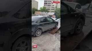 Угнал автомобиль, арестованный судебными приставами