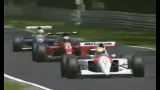 Senna vs Prost F1 1991 Germany