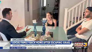 Local family back home after surviving Hamas terror attacks in Israel