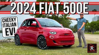 The 2024 Fiat 500e Red Is A Cute & Chic Electric Rebirth Of An Iconic Italian City Car