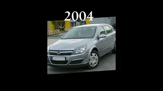 Evolution Of Opel Astra (1992-2023)#evolution #opel #astra #cars #2023 #shorts #viral #fyp