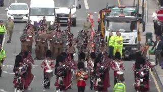 The Crags of Tumbledown Mountain - 1st Battalion Scots Guards (Glasgow 2013)